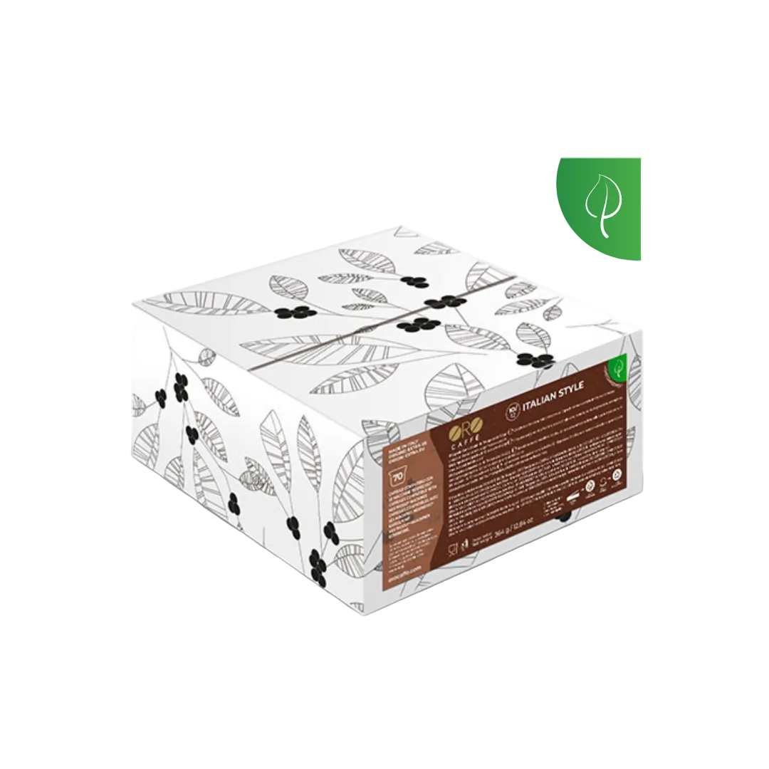 ITALIAN STYLE COFFEE | 10 COMPOSTABLE NESPRESSO COMPATIBLE CAPSULES
