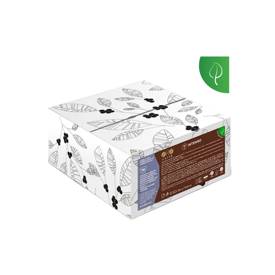 INTENSO COFFEE | 10 COMPOSTABLE NESPRESSO COMPATIBLE CAPSULES