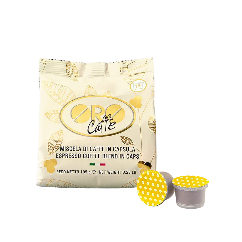 100% ARABICA COFFEE | 15 ORO CAFFÈ CAPSULES