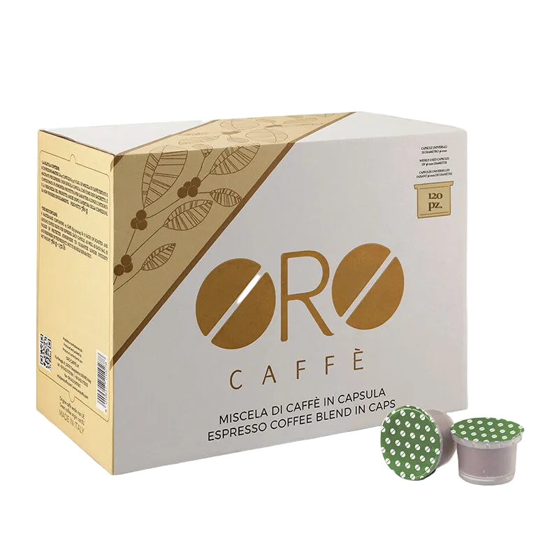 SPRINGTIME DECAFFEINATED COFFEE BOX | 120 ORO CAFFÈ CAPSULES