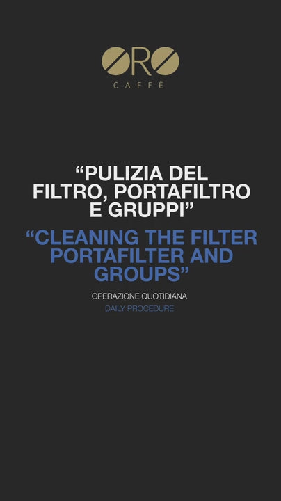 Pulizia macchina da caffè | Gruppo erogatore | Tutorial | Oro caffè