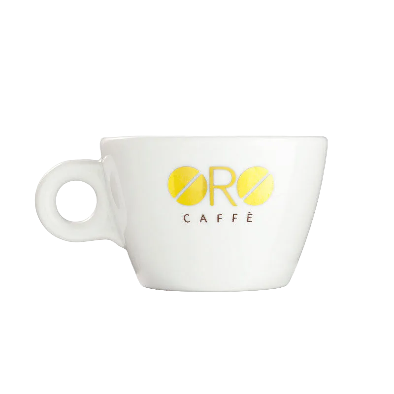 6 "NOW" CAPPUCCINO CUPS WITH SAUCERS