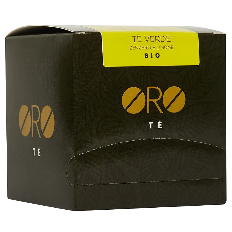 ORGANIC GINGER LEMON GREEN TEA
